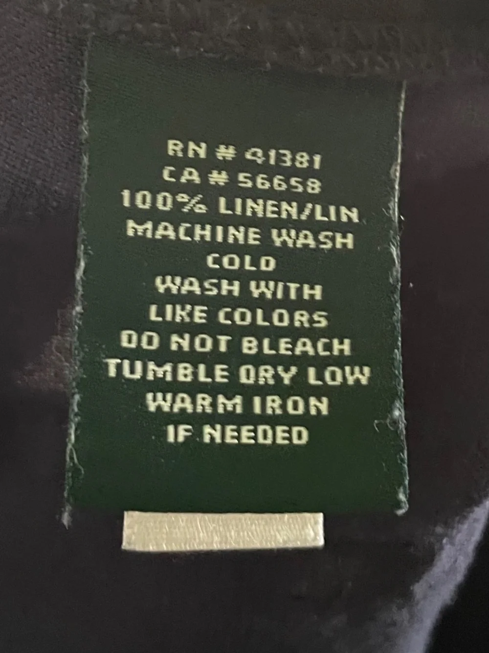 Lauren, Ralph Lauren linen drawstring pants